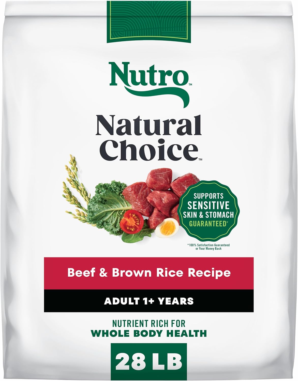 Natural Choice Adult Dry Dog Food, Beef & Brown Rice Recipe, 4.5 lb
