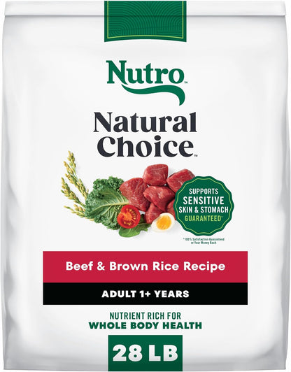 Natural Choice Adult Dry Dog Food, Beef & Brown Rice Recipe, 4.5 lb