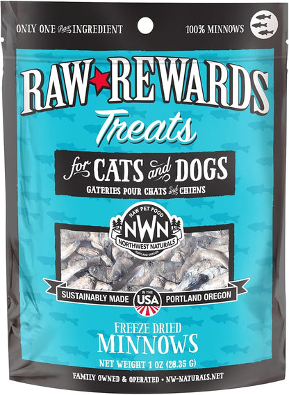 Raw Rewards Freeze-Dried Beef Liver Treats for Dogs and Cats - Bite-Sized Pieces - Healthy, 1 Ingredient, Human Grade Pet Food, All Natural, Proudly Made in USA, 10 Oz