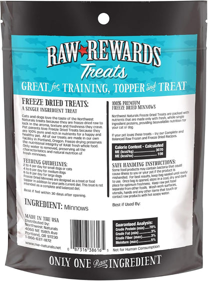 Raw Rewards Freeze-Dried Beef Liver Treats for Dogs and Cats - Bite-Sized Pieces - Healthy, 1 Ingredient, Human Grade Pet Food, All Natural, Proudly Made in USA, 10 Oz