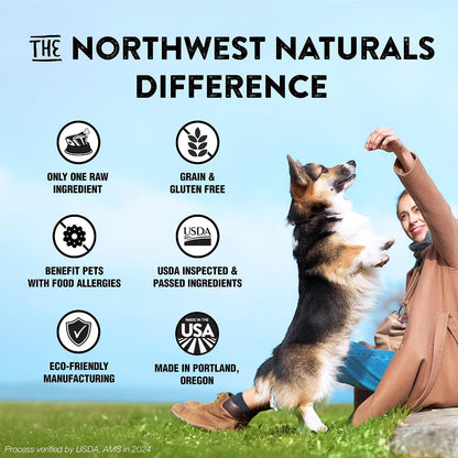 Raw Rewards Freeze-Dried Beef Liver Treats for Dogs and Cats - Bite-Sized Pieces - Healthy, 1 Ingredient, Human Grade Pet Food, All Natural, Proudly Made in USA, 10 Oz
