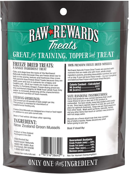 Raw Rewards Freeze-Dried Beef Liver Treats for Dogs and Cats - Bite-Sized Pieces - Healthy, 1 Ingredient, Human Grade Pet Food, All Natural, Proudly Made in USA, 10 Oz