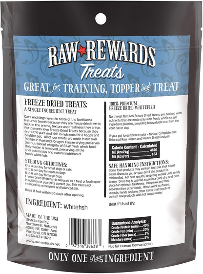 Raw Rewards Freeze-Dried Beef Liver Treats for Dogs and Cats - Bite-Sized Pieces - Healthy, 1 Ingredient, Human Grade Pet Food, All Natural, Proudly Made in USA, 10 Oz