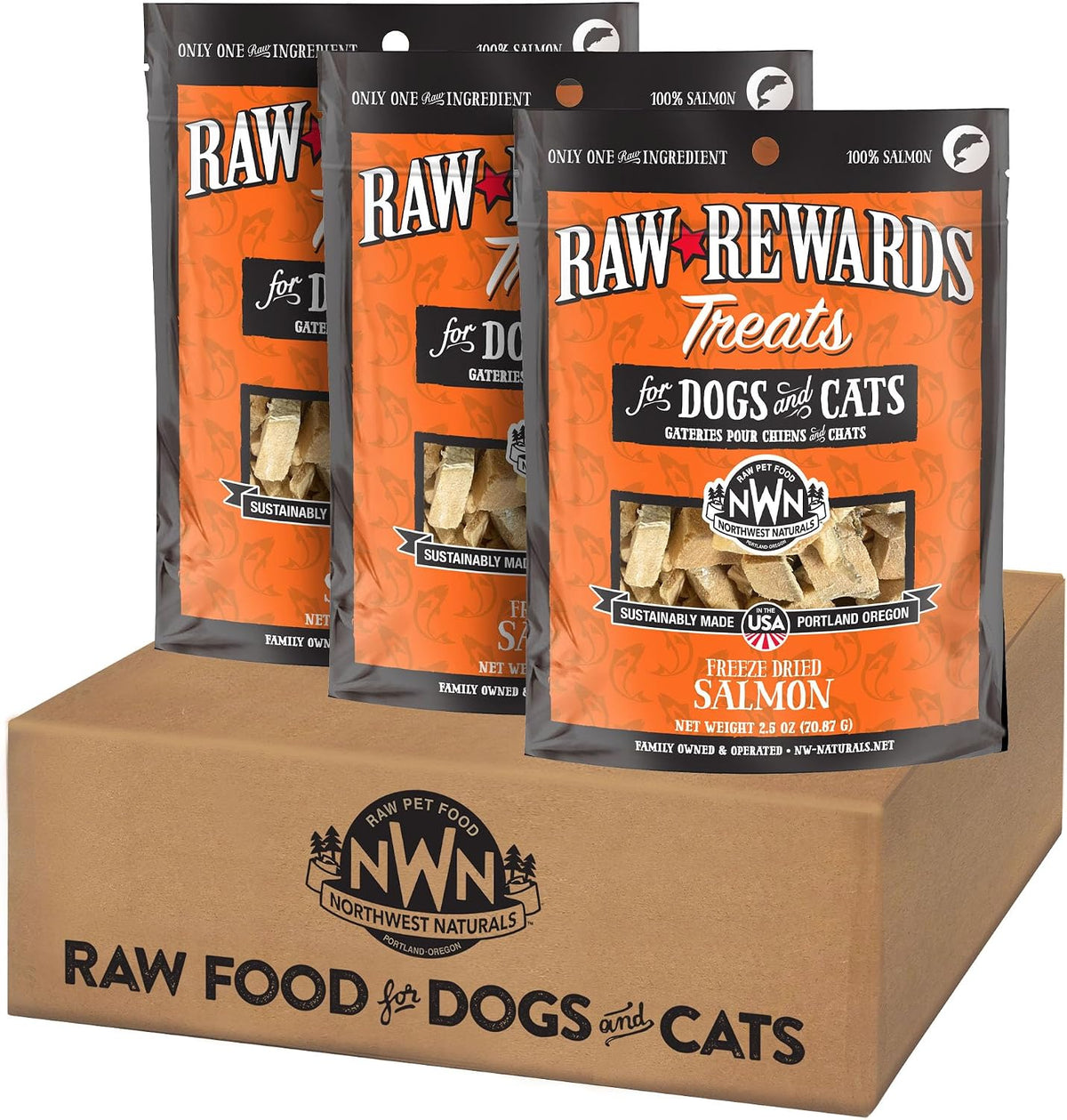 Raw Rewards Freeze-Dried Beef Liver Treats for Dogs and Cats - Bite-Sized Pieces - Healthy, 1 Ingredient, Human Grade Pet Food, All Natural, Proudly Made in USA, 10 Oz