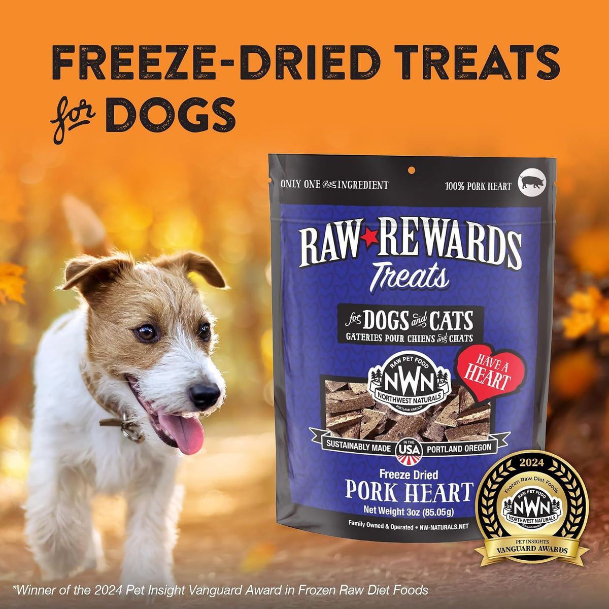 Raw Rewards Freeze-Dried Beef Liver Treats for Dogs and Cats - Bite-Sized Pieces - Healthy, 1 Ingredient, Human Grade Pet Food, All Natural, Proudly Made in USA, 10 Oz
