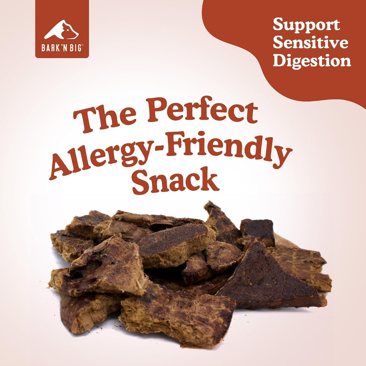 Bison Lung Dog Treats Single Ingredient Dehydrated
