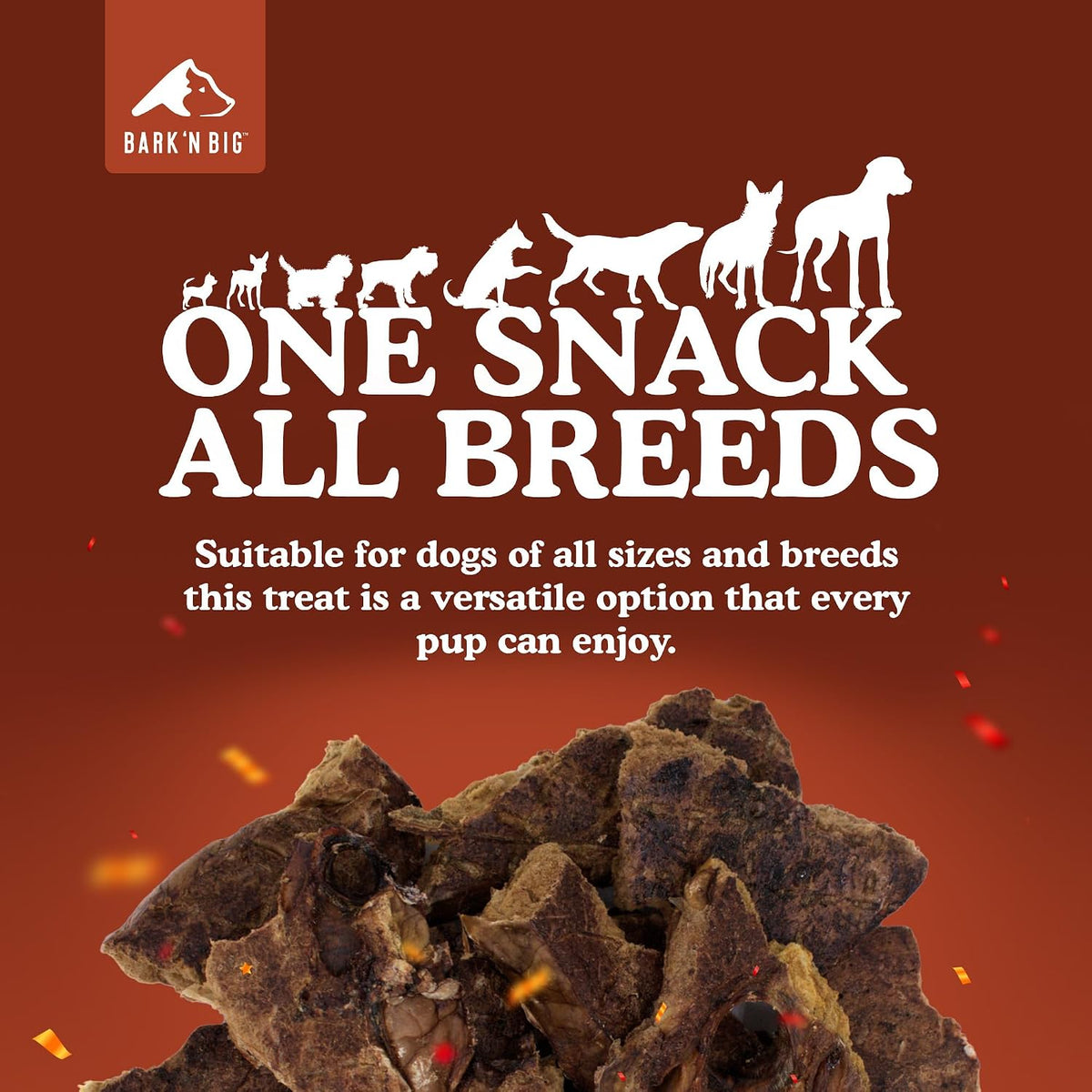 Bison Lung Dog Treats Single Ingredient Dehydrated