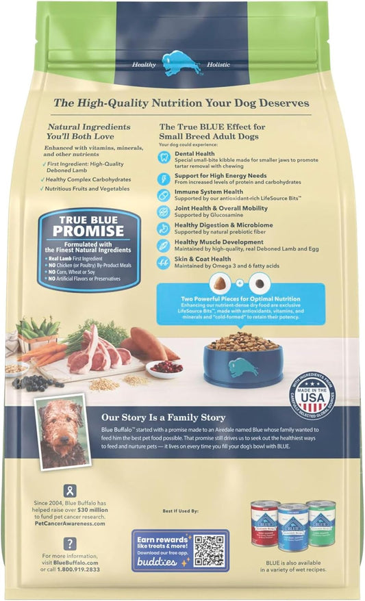 Blue Buffalo Life Protection Formula Lamb Small Breed Dry Dog Food, 5 lb