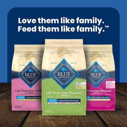 Blue Buffalo Life Protection Formula Lamb Small Breed Dry Dog Food, 5 lb