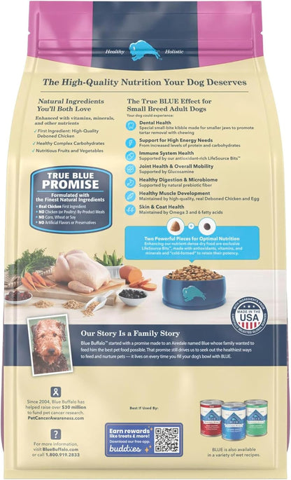 Blue Buffalo Life Protection Formula Lamb Small Breed Dry Dog Food, 5 lb