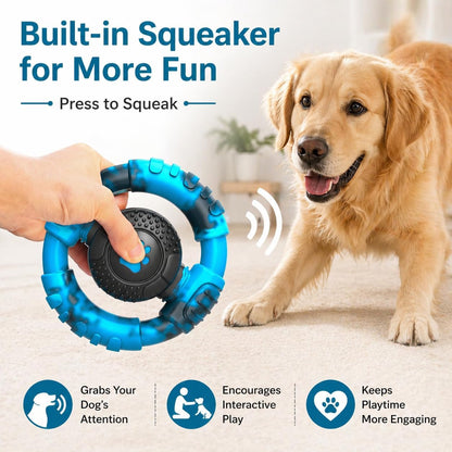 Pamlulu Tough Dog Toys for Aggressive Chewers, Indestructible Dog Toy for Large Dogs, Nylon Chew Toys for Medium Large Breed, Interactive Dog Toys to Keep Them Busy, Dog Birthday