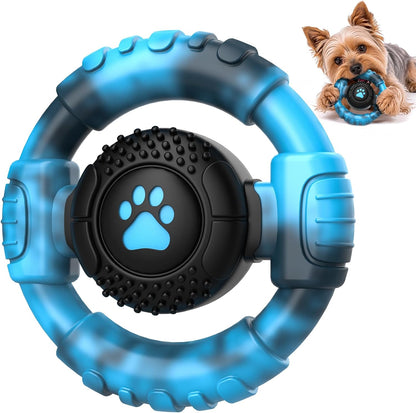 Pamlulu Tough Dog Toys for Aggressive Chewers, Indestructible Dog Toy for Large Dogs, Nylon Chew Toys for Medium Large Breed, Interactive Dog Toys to Keep Them Busy, Dog Birthday
