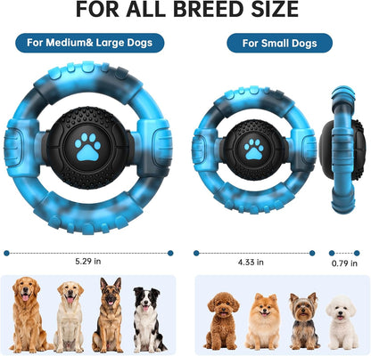 Pamlulu Tough Dog Toys for Aggressive Chewers, Indestructible Dog Toy for Large Dogs, Nylon Chew Toys for Medium Large Breed, Interactive Dog Toys to Keep Them Busy, Dog Birthday