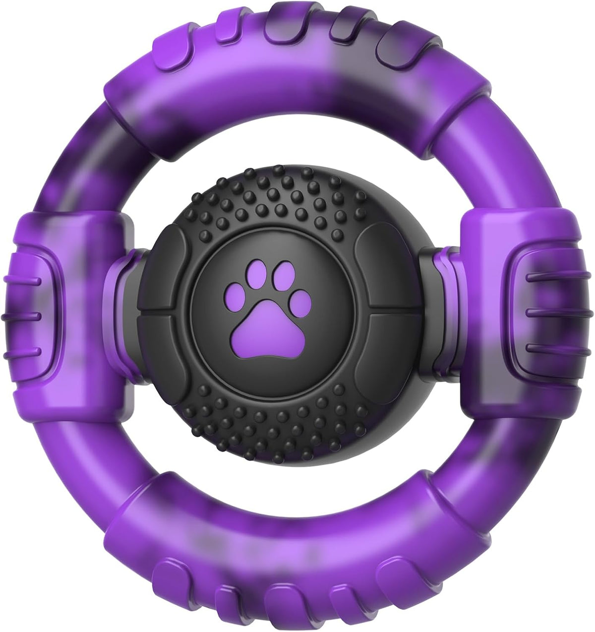 Pamlulu Tough Dog Toys for Aggressive Chewers, Indestructible Dog Toy for Large Dogs, Nylon Chew Toys for Medium Large Breed, Interactive Dog Toys to Keep Them Busy, Dog Birthday