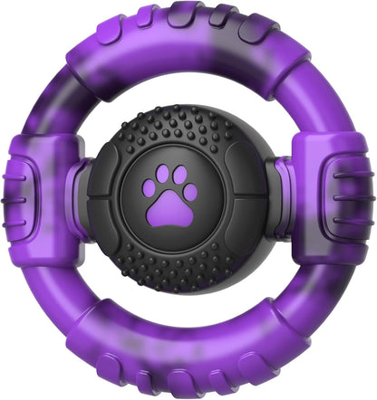 Pamlulu Tough Dog Toys for Aggressive Chewers, Indestructible Dog Toy for Large Dogs, Nylon Chew Toys for Medium Large Breed, Interactive Dog Toys to Keep Them Busy, Dog Birthday
