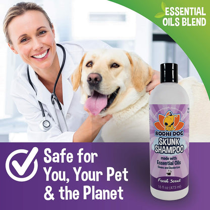 Natural Oatmeal Dog Shampoo & Conditioner - Hypoallergenic Formula - Naturally Deodorize Dogs, Cats & Pets - Moisturizes Dry, Itchy & Sensitive Skin - Made in USA (1 Gallon)