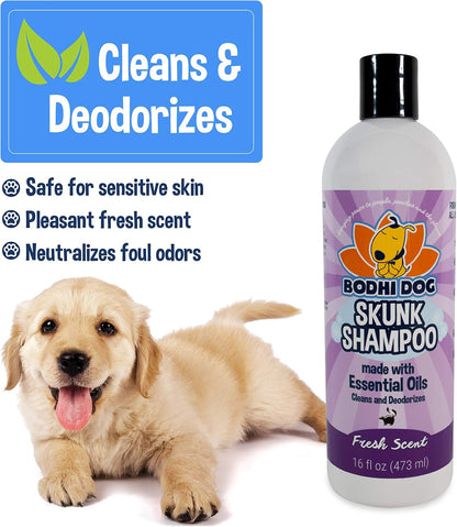 Natural Oatmeal Dog Shampoo & Conditioner - Hypoallergenic Formula - Naturally Deodorize Dogs, Cats & Pets - Moisturizes Dry, Itchy & Sensitive Skin - Made in USA (1 Gallon)