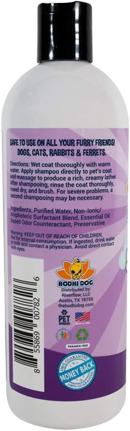 Natural Oatmeal Dog Shampoo & Conditioner - Hypoallergenic Formula - Naturally Deodorize Dogs, Cats & Pets - Moisturizes Dry, Itchy & Sensitive Skin - Made in USA (1 Gallon)