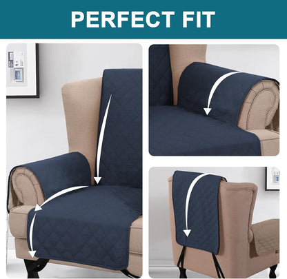 100% Waterproof Sofa Covers Couch Cover Sofa Cover for Dogs Couch Protector Triple Non-Slip Sofa Slipcover for 3 Cushion Couch Furniture Protector for Pets, Kids,Dog (Sofa 70", Ivory)