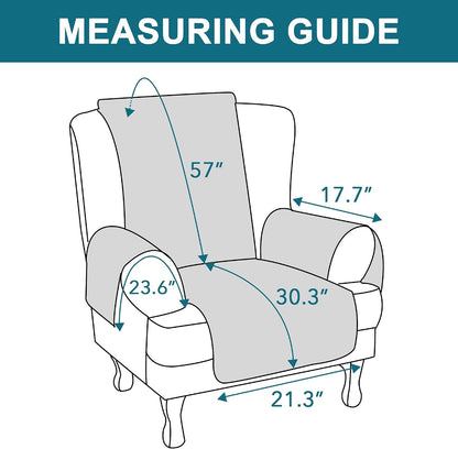 100% Waterproof Sofa Covers Couch Cover Sofa Cover for Dogs Couch Protector Triple Non-Slip Sofa Slipcover for 3 Cushion Couch Furniture Protector for Pets, Kids,Dog (Sofa 70", Ivory)