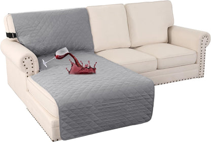 100% Waterproof Sofa Covers Couch Cover Sofa Cover for Dogs Couch Protector Triple Non-Slip Sofa Slipcover for 3 Cushion Couch Furniture Protector for Pets, Kids,Dog (Sofa 70", Ivory)