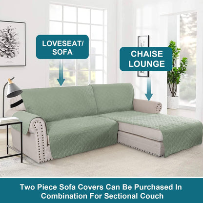 100% Waterproof Sofa Covers Couch Cover Sofa Cover for Dogs Couch Protector Triple Non-Slip Sofa Slipcover for 3 Cushion Couch Furniture Protector for Pets, Kids,Dog (Sofa 70", Ivory)