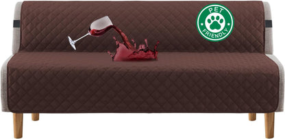 100% Waterproof Sofa Covers Couch Cover Sofa Cover for Dogs Couch Protector Triple Non-Slip Sofa Slipcover for 3 Cushion Couch Furniture Protector for Pets, Kids,Dog (Sofa 70", Ivory)