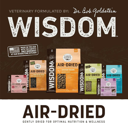 Wisdom Air Dried Jerky - from the Land Recipe - 4 oz Bag