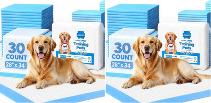 Puppy Pads 28"x34", Extra Large, Super Absorbent