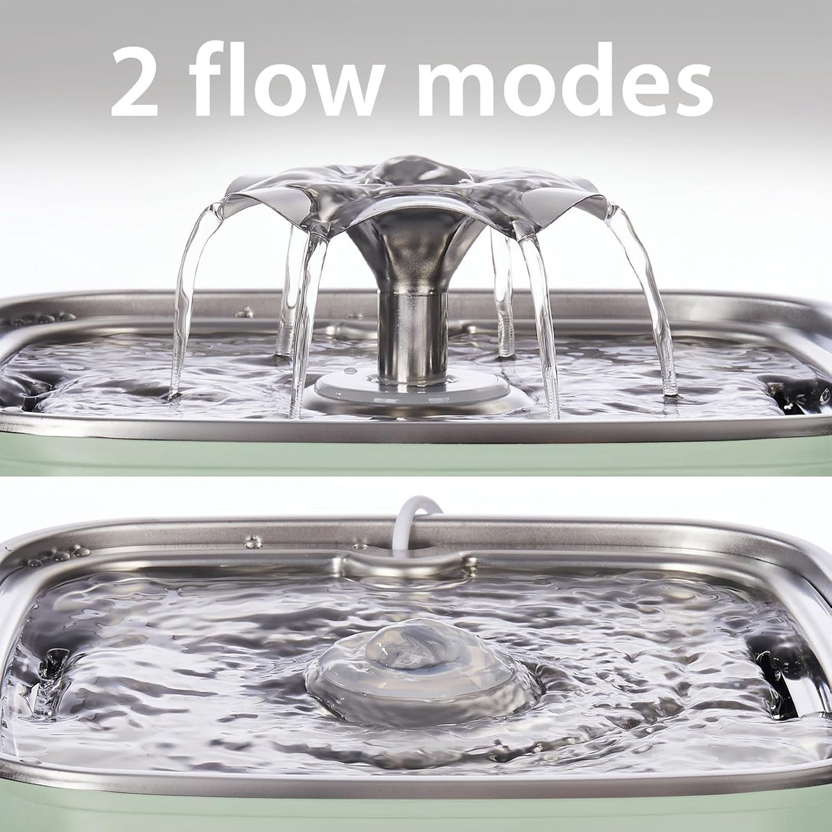Innovation Award Winner Stainless Steel Cat Water Fountain, 108oz