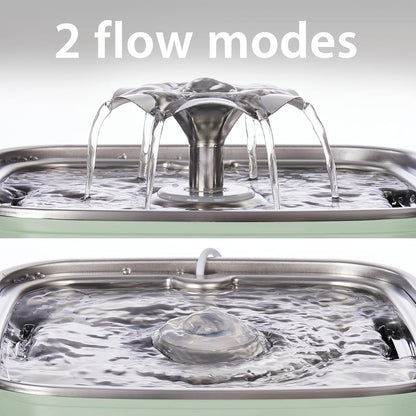 Innovation Award Winner Stainless Steel Cat Water Fountain, 108oz