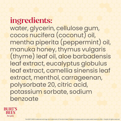 Burt's Bees Manuka Honey Peppermint Puppy Dental Kit, 2.5 Oz