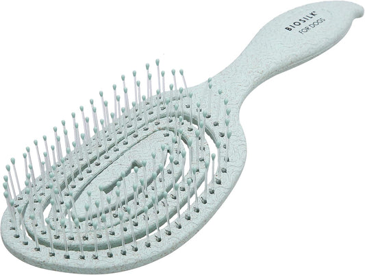 for Pets Eco-Friendly Detangling Pin Brush for Dogs | Gentle grooming brush removes knots and tangles, supports healthy coats for all dog breeds