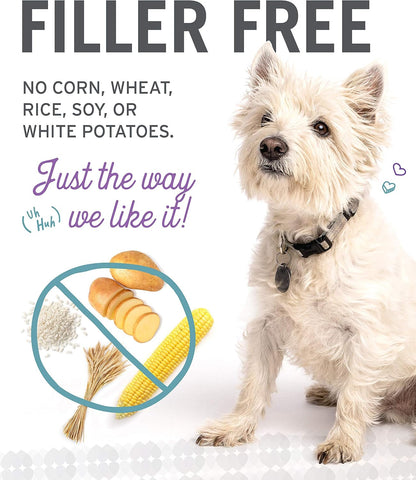 Naked Essentials Dry Dog Food - Lamb + Bison - High Protein, Real Meat, No Fillers, Prebiotics + Probiotics, 4lb Bag