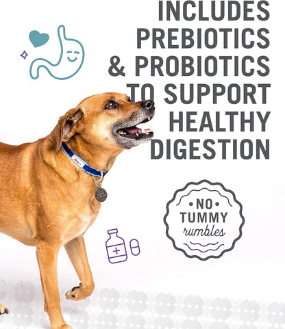 Naked Essentials Dry Dog Food - Lamb + Bison - High Protein, Real Meat, No Fillers, Prebiotics + Probiotics, 4lb Bag