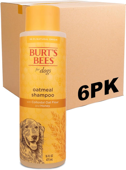 Oatmeal Dog Shampoo with Honey, Unscented, 16 Fl Oz