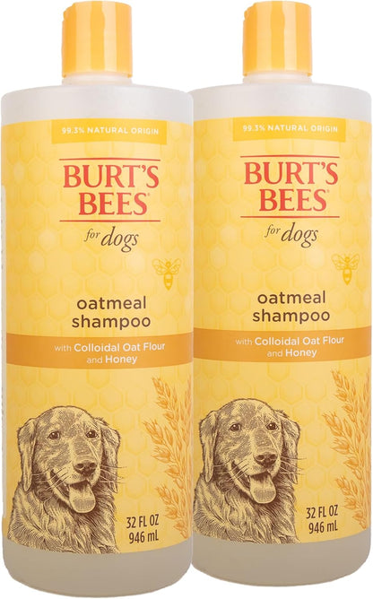Oatmeal Dog Shampoo with Honey, Unscented, 16 Fl Oz