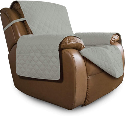 Reversible Couch Cover, 3 Cushion Sofa, Large, Chocolate/Beige | Machine Washable Slipcover For Dogs, Water Resistant Furniture Mat For Living Room, Non-Slip Sofa Cover, Pet Friendly - Colors B