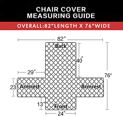Reversible Couch Cover, 3 Cushion Sofa, Large, Chocolate/Beige | Machine Washable Slipcover For Dogs, Water Resistant Furniture Mat For Living Room, Non-Slip Sofa Cover, Pet Friendly - Colors B