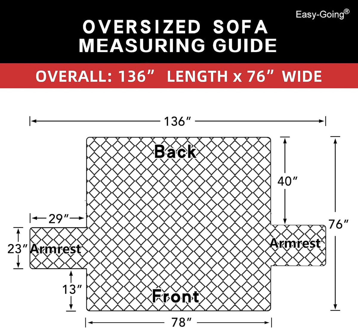 Reversible Couch Cover, 3 Cushion Sofa, Large, Chocolate/Beige | Machine Washable Slipcover For Dogs, Water Resistant Furniture Mat For Living Room, Non-Slip Sofa Cover, Pet Friendly - Colors B