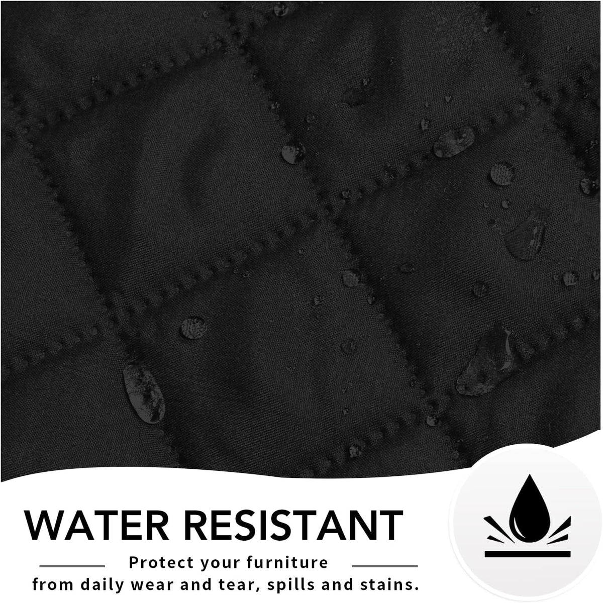 Reversible Couch Cover, 3 Cushion Sofa, Large, Chocolate/Beige | Machine Washable Slipcover For Dogs, Water Resistant Furniture Mat For Living Room, Non-Slip Sofa Cover, Pet Friendly - Colors B