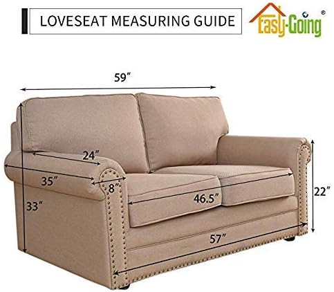Reversible Couch Cover, 3 Cushion Sofa, Large, Chocolate/Beige | Machine Washable Slipcover For Dogs, Water Resistant Furniture Mat For Living Room, Non-Slip Sofa Cover, Pet Friendly - Colors B