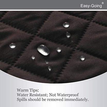 Reversible Couch Cover, 3 Cushion Sofa, Large, Chocolate/Beige | Machine Washable Slipcover For Dogs, Water Resistant Furniture Mat For Living Room, Non-Slip Sofa Cover, Pet Friendly - Colors B