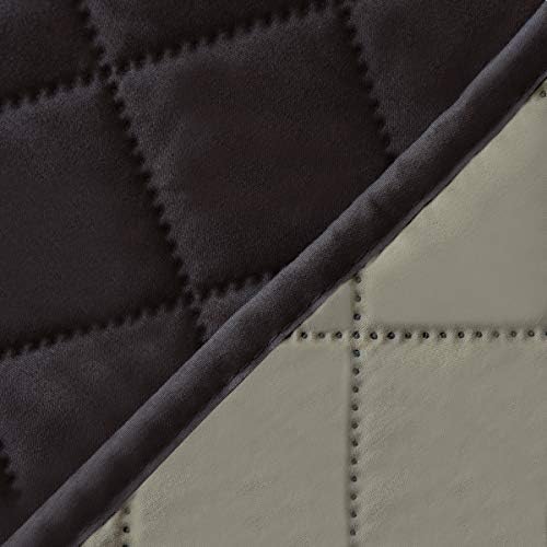 Reversible Couch Cover, 3 Cushion Sofa, Large, Chocolate/Beige | Machine Washable Slipcover For Dogs, Water Resistant Furniture Mat For Living Room, Non-Slip Sofa Cover, Pet Friendly - Colors B