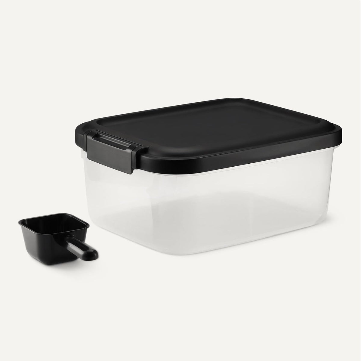 Pet Food Storage Container Set, 30lbs and 10lbs with Scoop, for Dogs and Cats