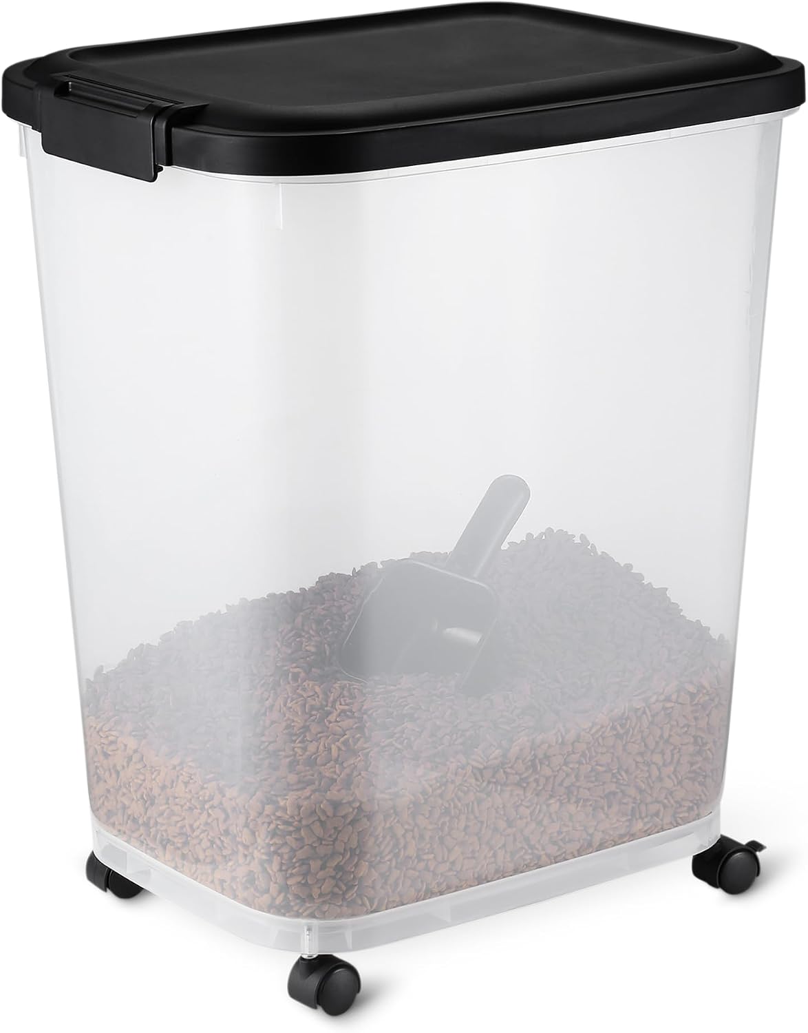 Pet Food Storage Container Set, 30lbs and 10lbs with Scoop, for Dogs and Cats