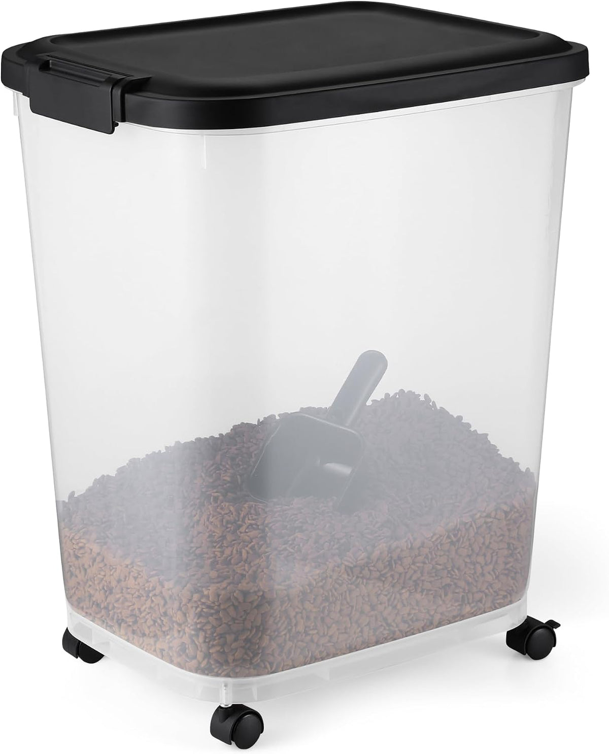 Pet Food Storage Container Set, 30lbs and 10lbs with Scoop, for Dogs and Cats