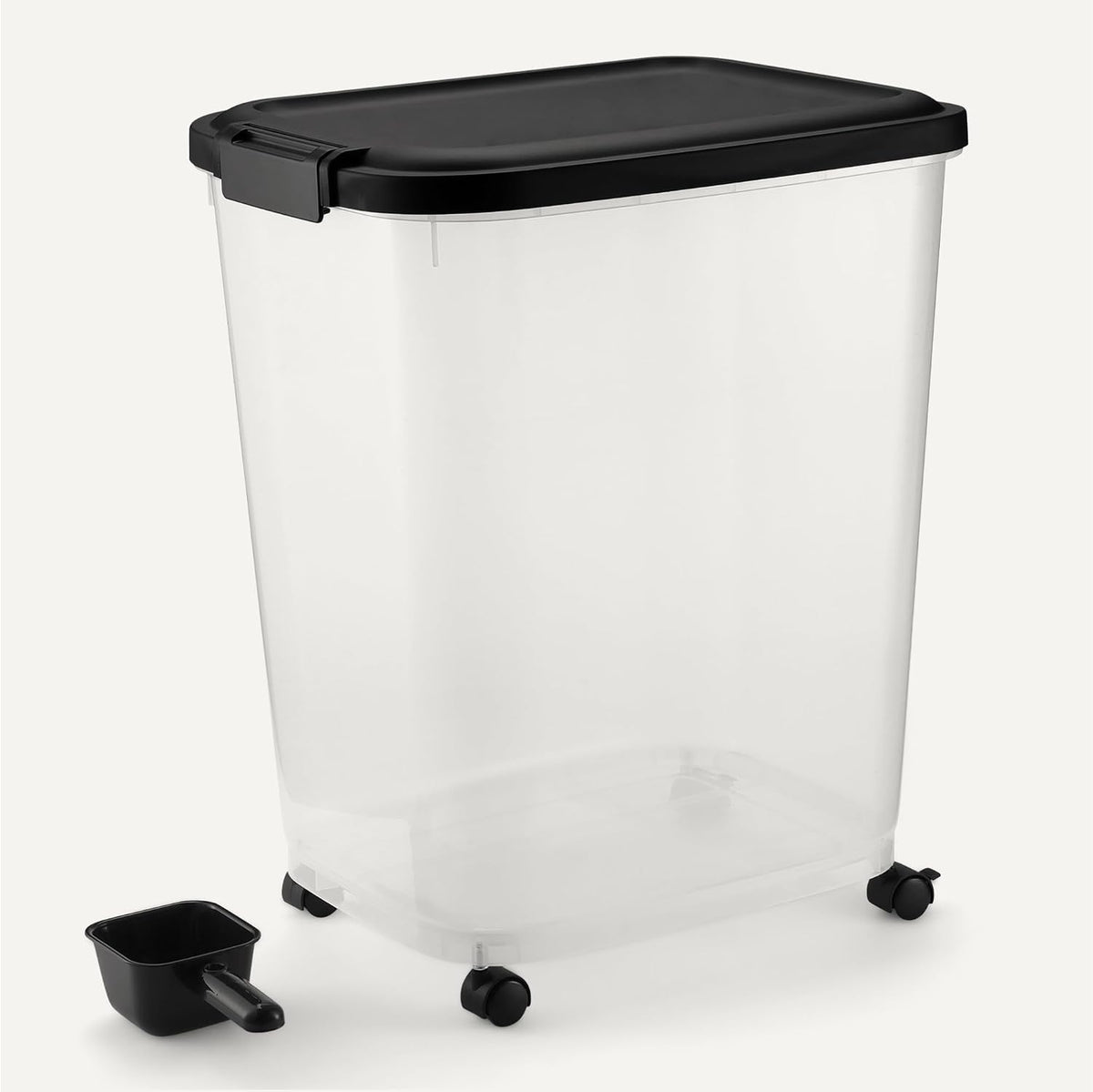Pet Food Storage Container Set, 30lbs and 10lbs with Scoop, for Dogs and Cats