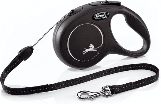 ® Classic Cord Retractable Dog Leash, Small, 26 ft - Black