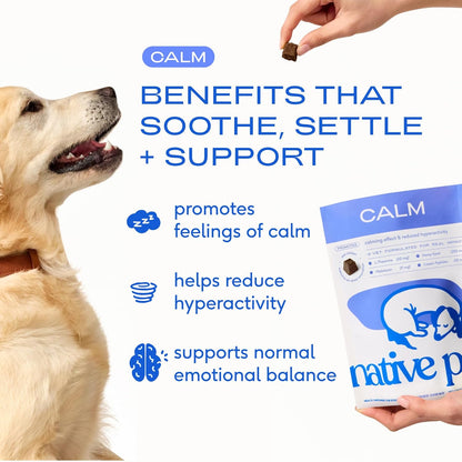 Dog Calming Chews & Allergy Relief for Dogs - 60 Chews